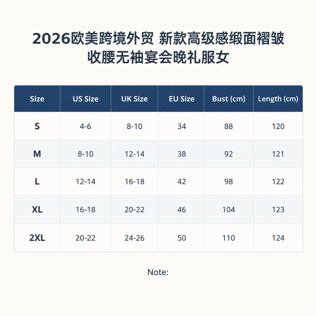Mailshop Size Chart 447aea98