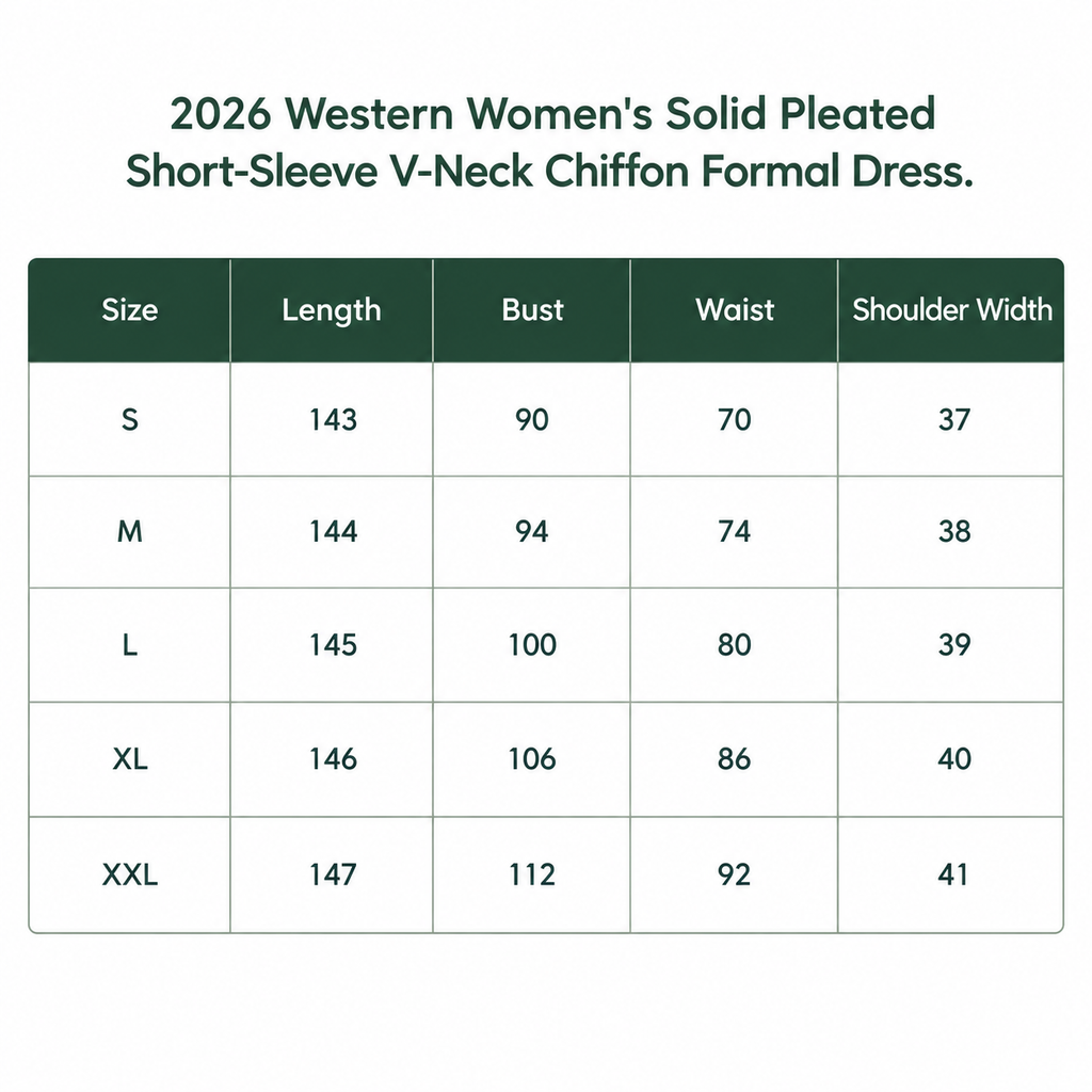 Mailshop Size Chart b6d048b7