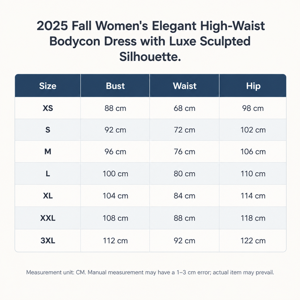 Mailshop Size Chart c122a586