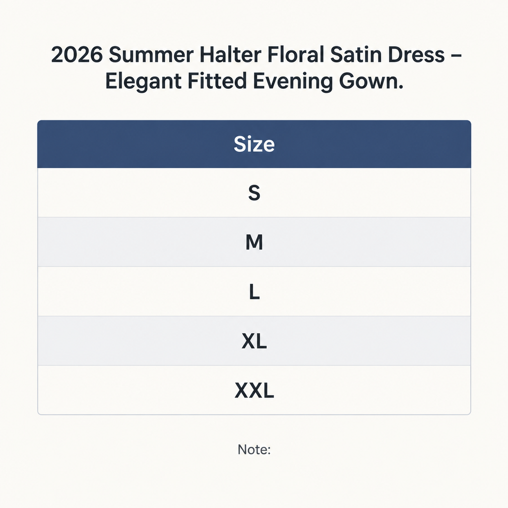 Mailshop Size Chart 8dff0b74