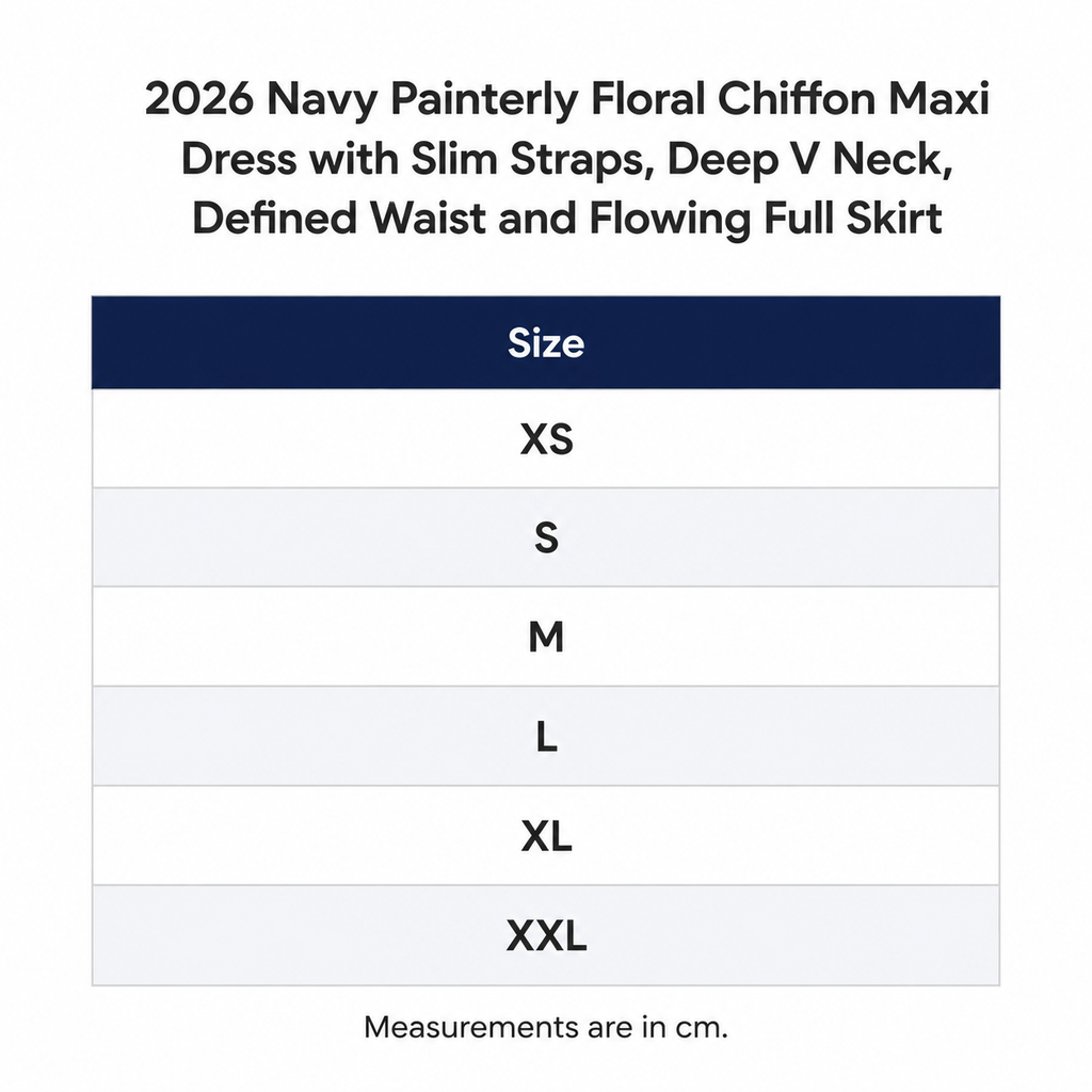 Mailshop Size Chart 4b7ec0c7