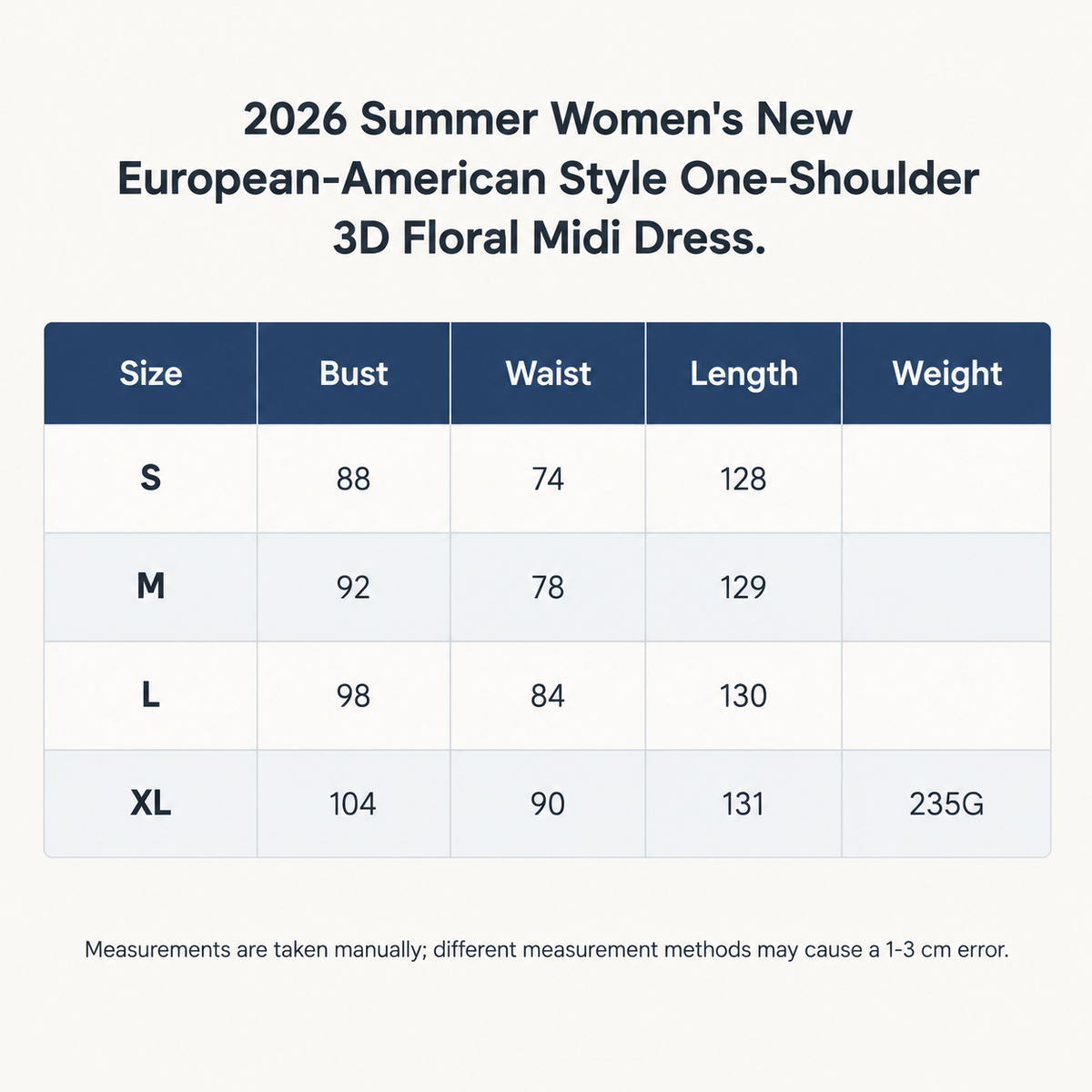Mailshop Size Chart a80b809e
